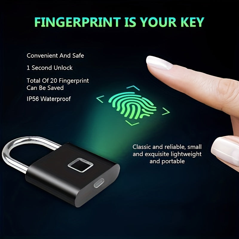Nuvien Smart Fingerprint Padlock