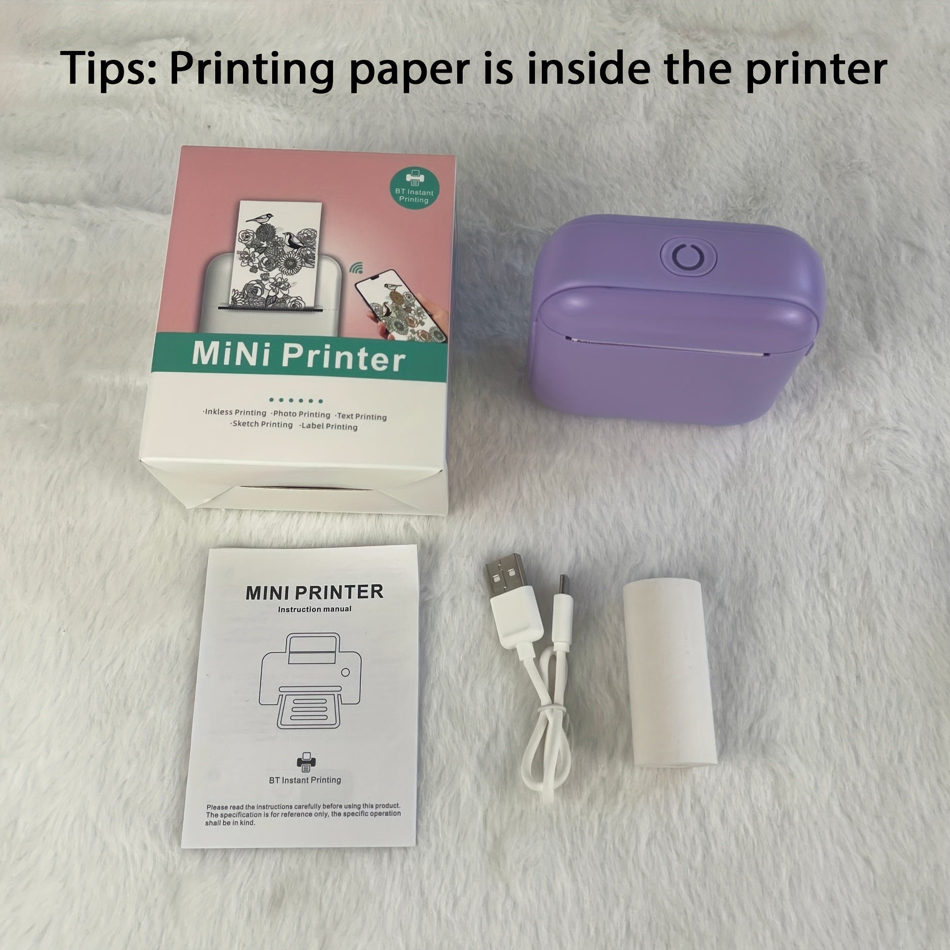 Nuvien Portable Thermal Printer