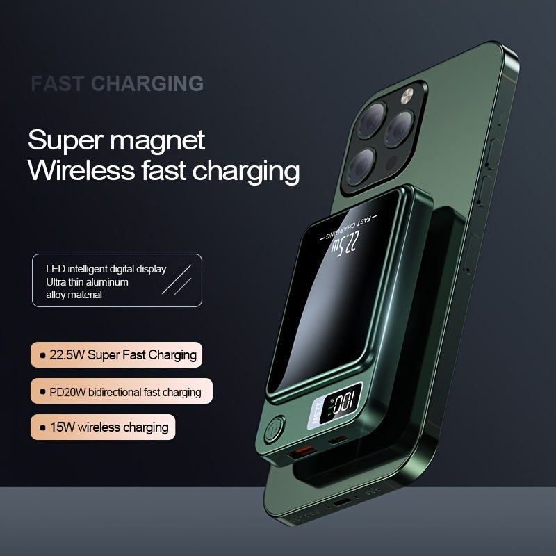 Nuvien 10000mAh Magnetic Power Bank