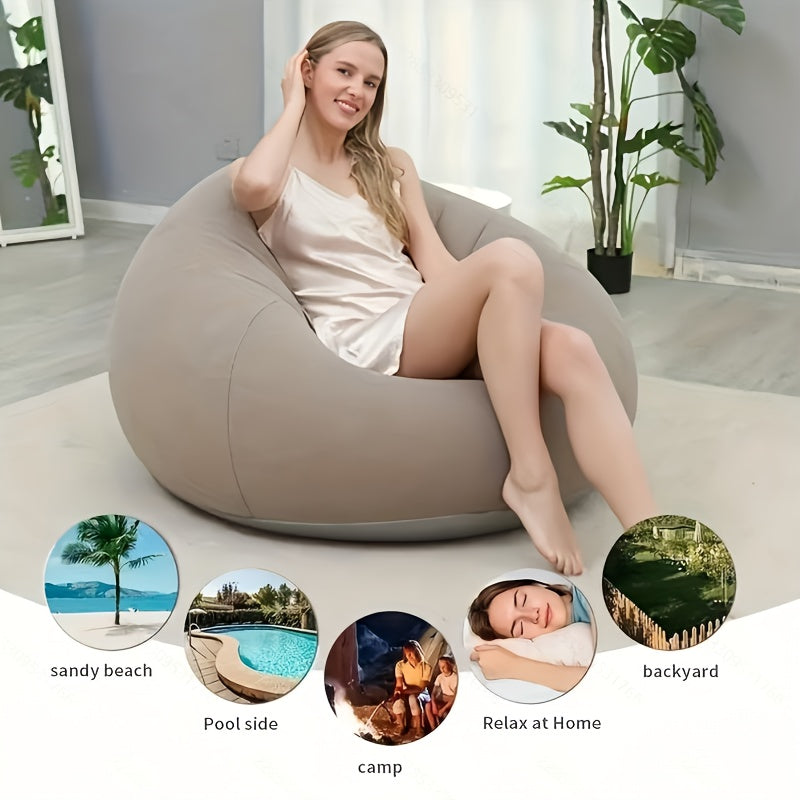 Nuvien Large Inflatable Bean Chair
