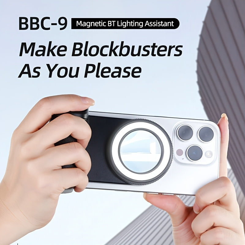 Nuvien Handy-Kameraständer mit LED-Licht