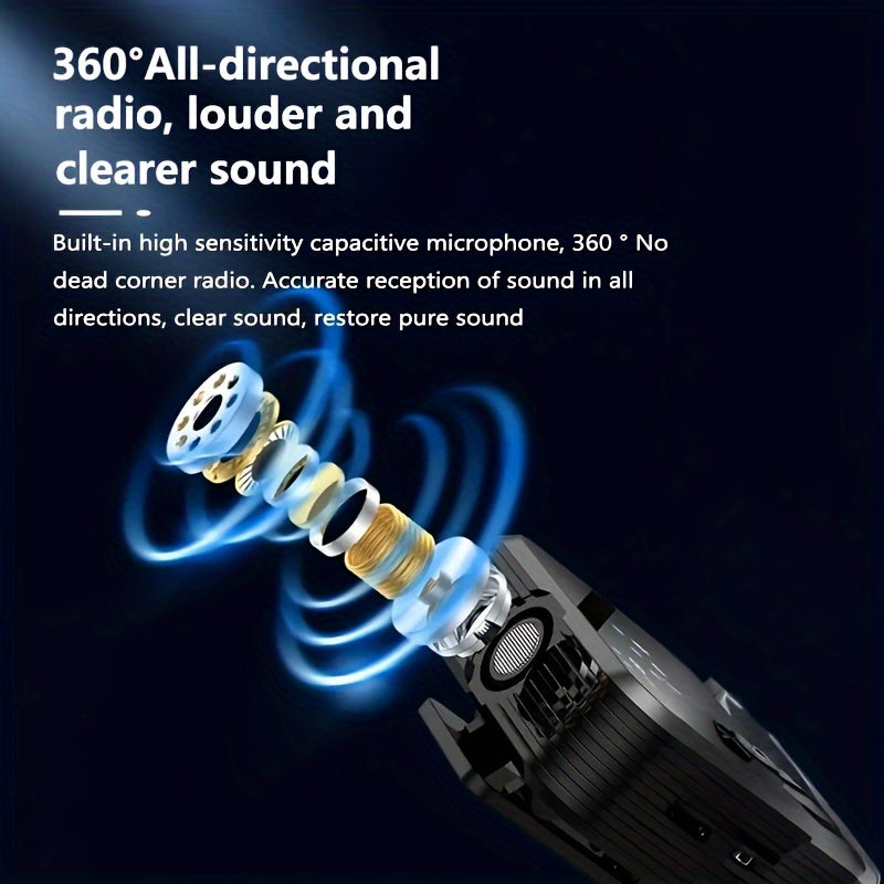 Nuvien Professional Wireless Lavalier Microphone