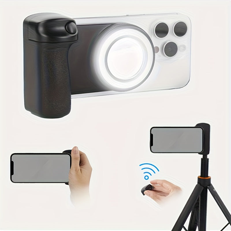 Nuvien Phone Camera Stand with LED Light