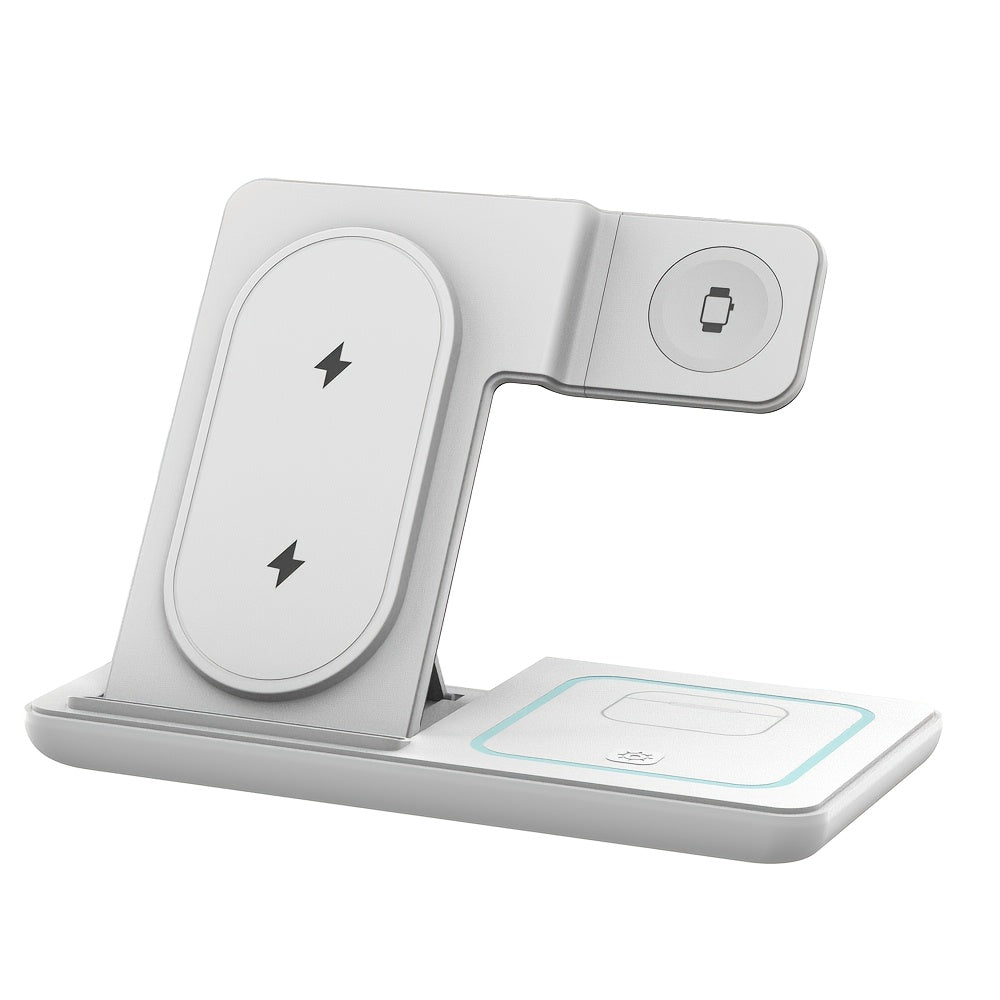 Nuvien 3-in-1 Foldable Wireless Charging Station