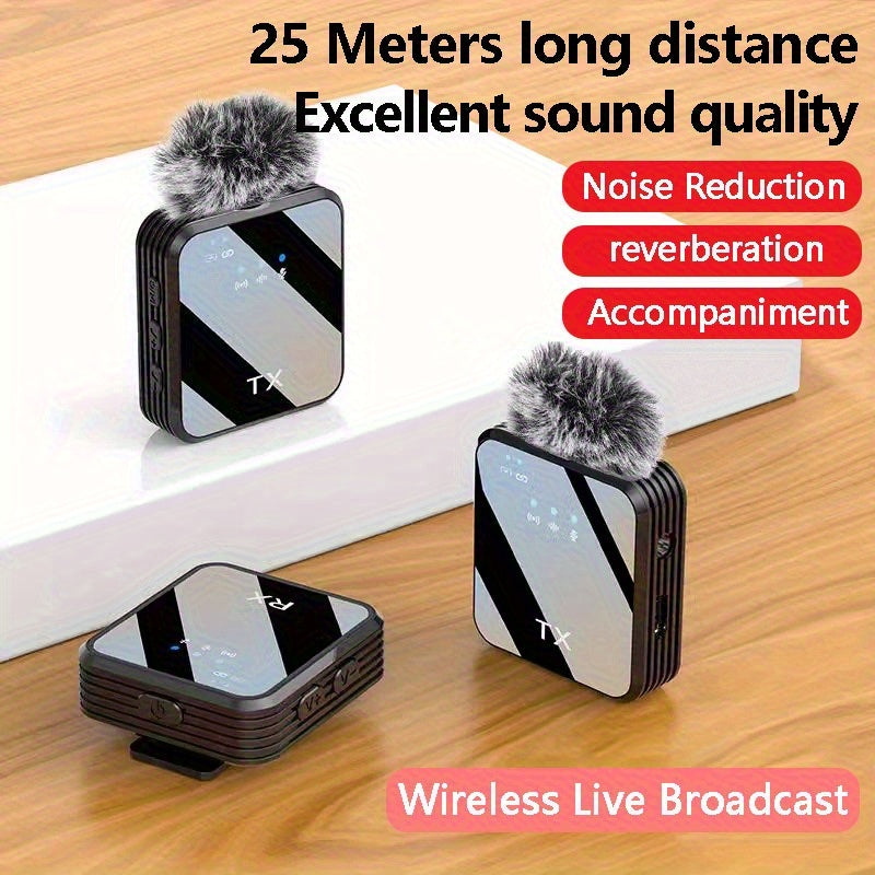 Nuvien Professional Wireless Lavalier Microphone