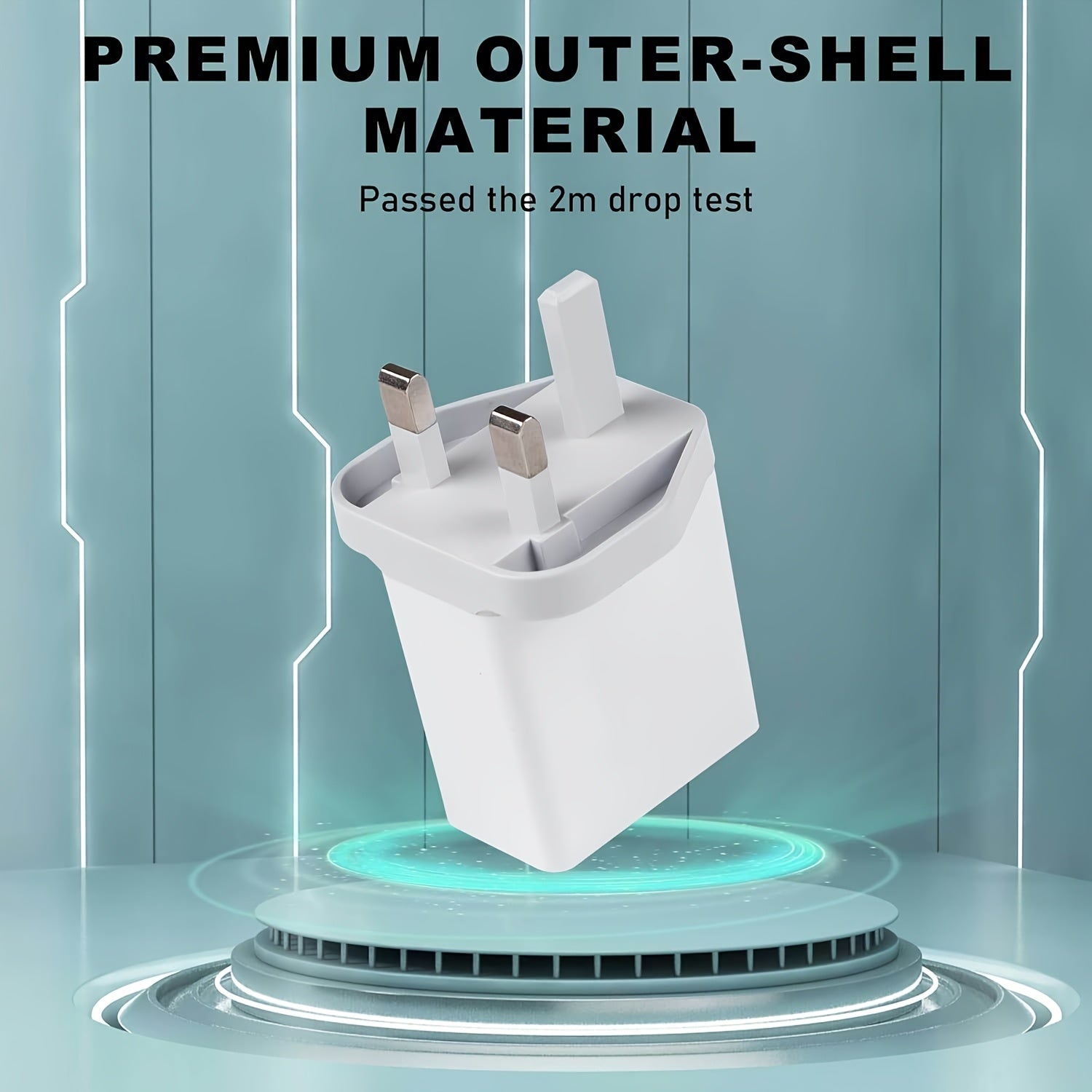 Nuvien 40W Dual USB-C Power Adapter