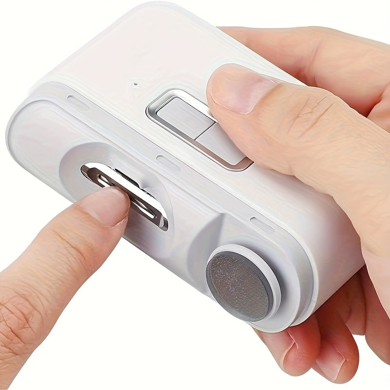 Nuvien 2-in-1 Electric Nail Clipper