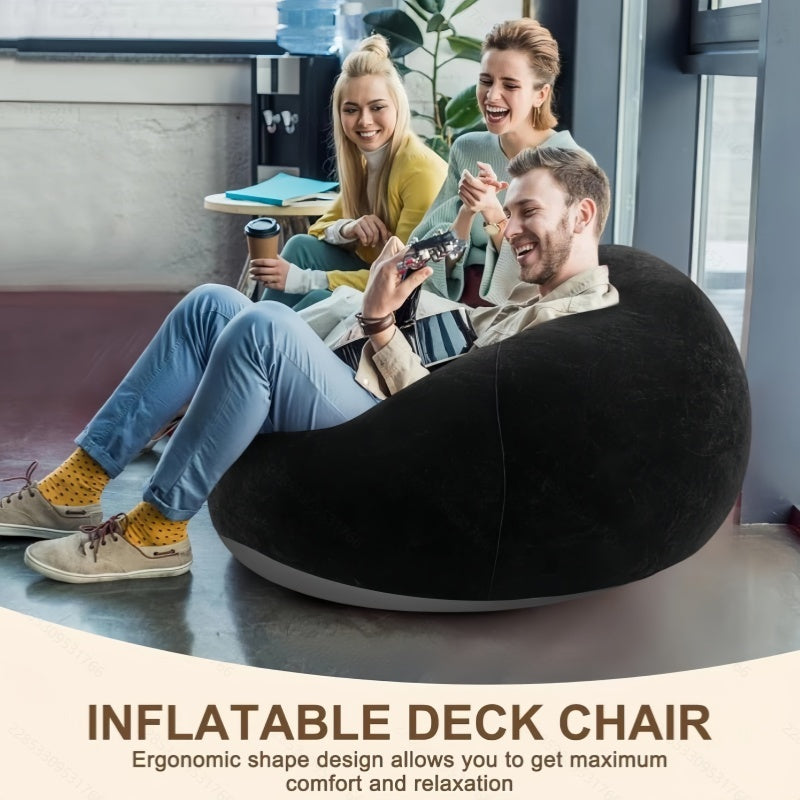 Nuvien Large Inflatable Bean Chair