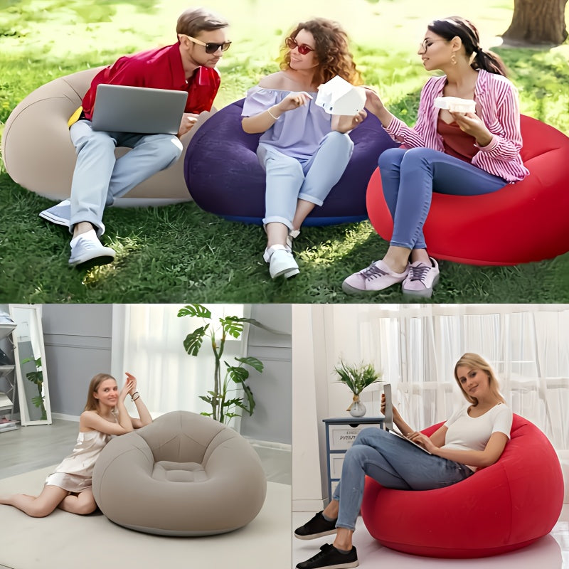 Nuvien Large Inflatable Bean Chair