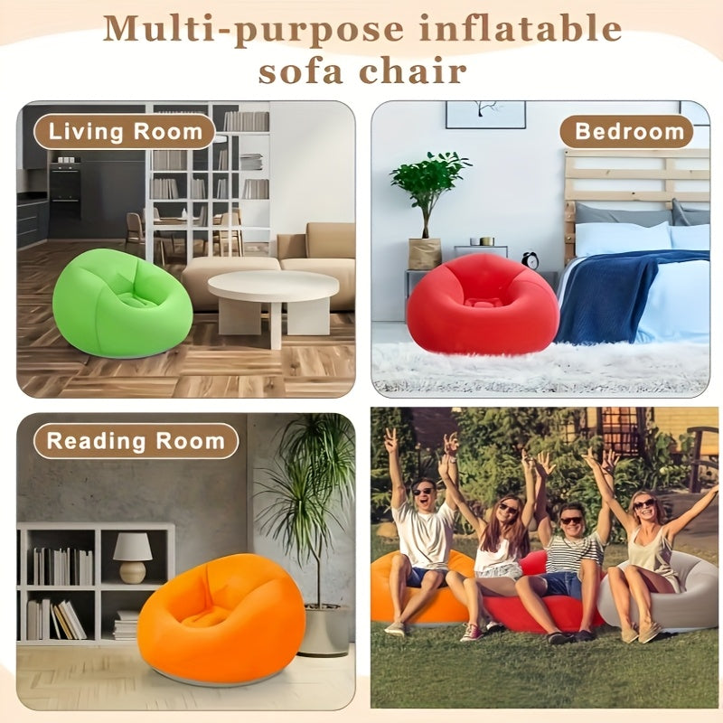 Nuvien Large Inflatable Bean Chair