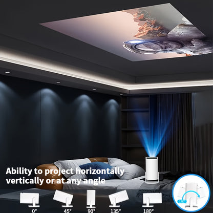 Nuvien Tragbarer 4K Smart-Projektor