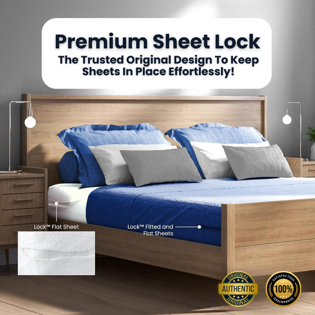 StayPut™ - Premium Sheet Lock