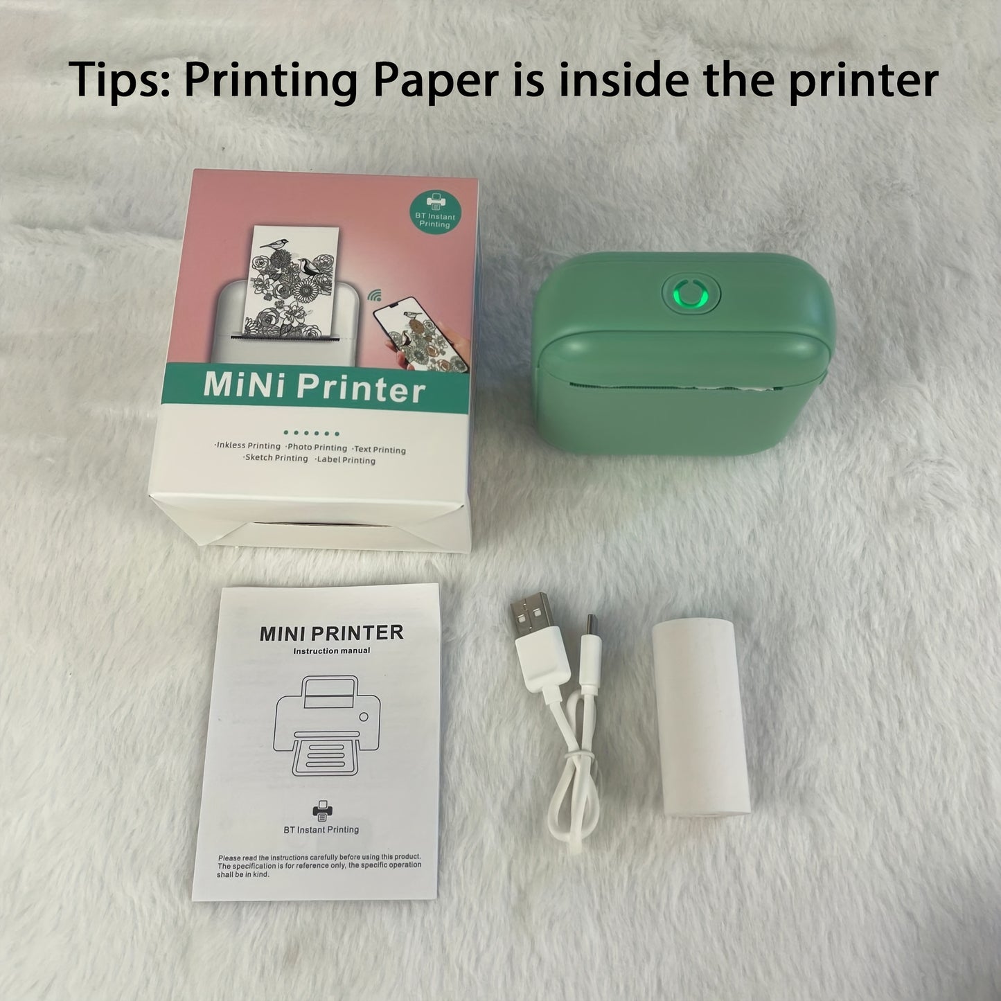 Nuvien Tragbarer Thermodrucker