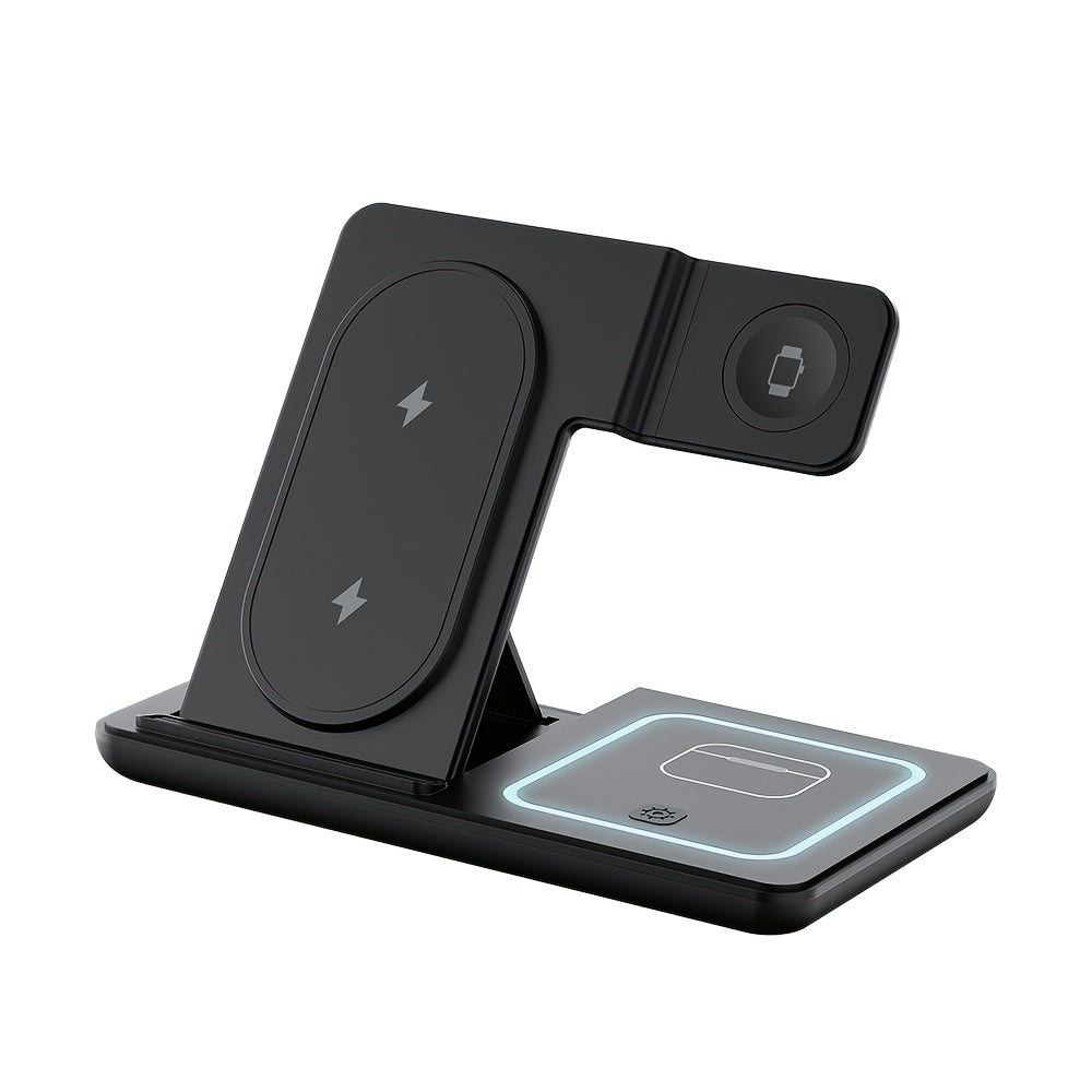 Nuvien 3-in-1 Faltbare kabellose Ladestation