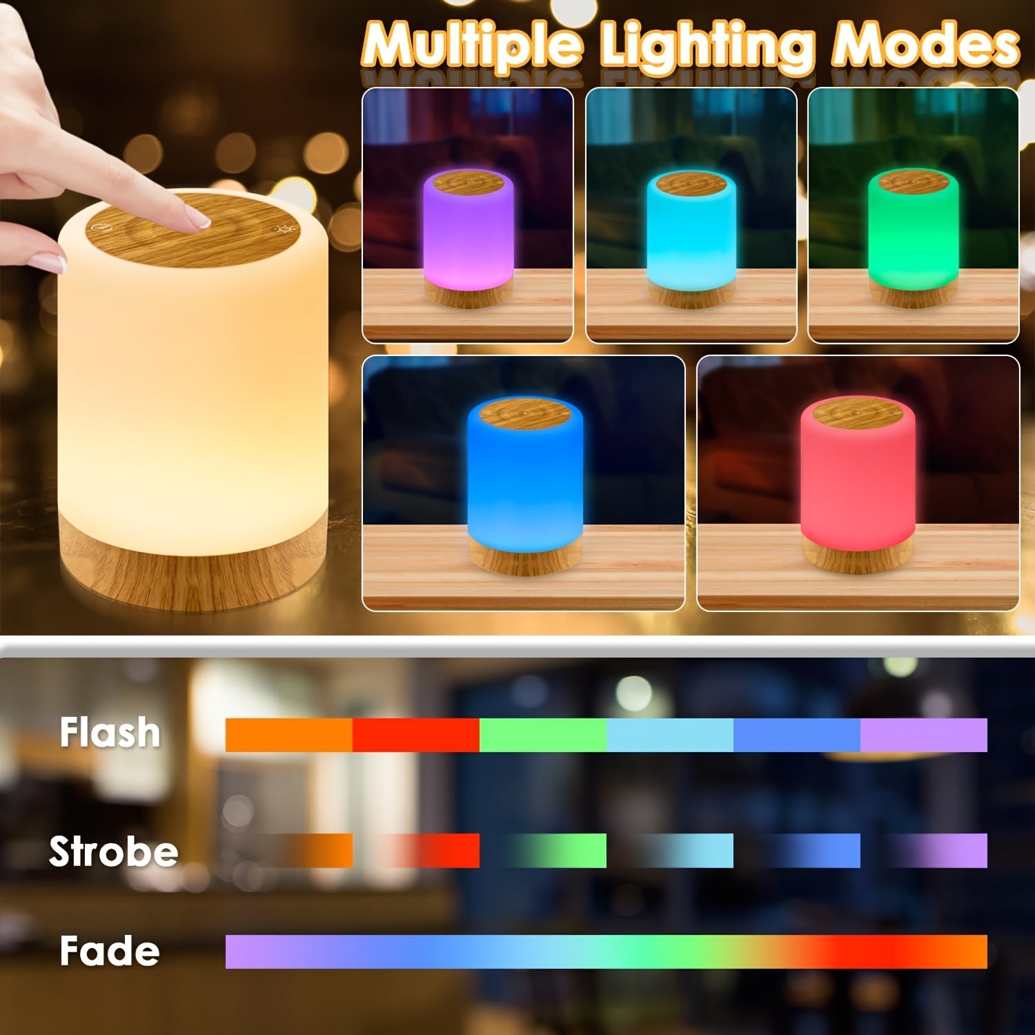 Nuvien LED Touch Night Light