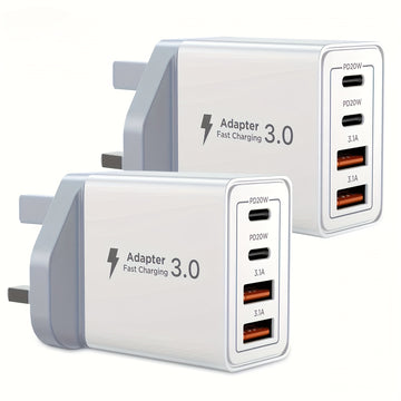 Nuvien 40W Dual USB-C Power Adapter