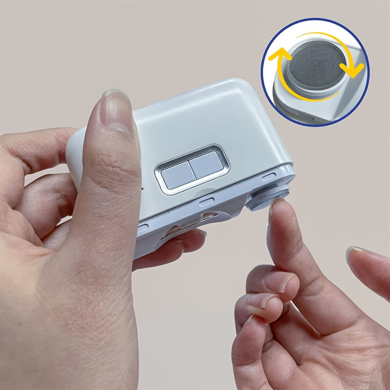 Nuvien 2-in-1 Electric Nail Clipper